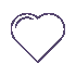 love-heart-outline